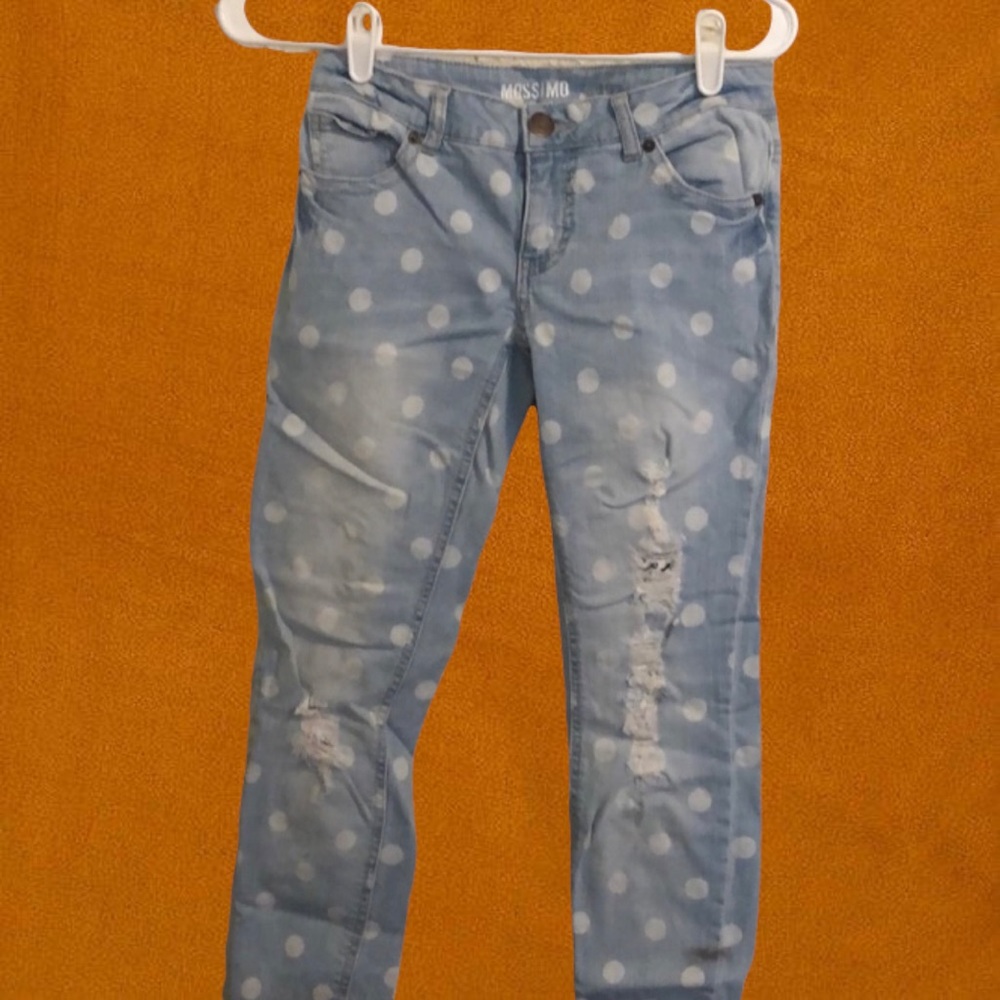 Polka dot Jeans